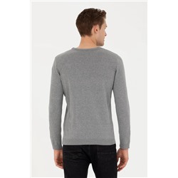 Erkek Gri Melanj Kazak