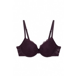 Sujetador push up encaje morado GORGEOUS