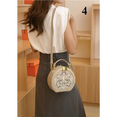 Нишевая высококачественная  сумка 2026 новый тренд вышивка  литературный китайский стиль