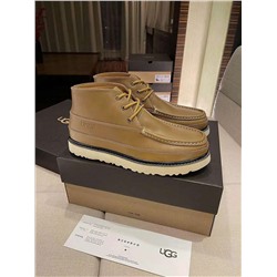 Мужские угги с заводской распродажей] Специальная цена, 230 упаковок  Первоначальная цена 480 Специальное предложение U.G.G из натурального овечьего меха мужские серые