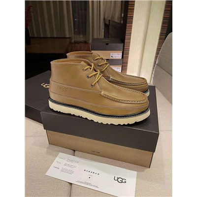 Мужские угги с заводской распродажей] Специальная цена, 230 упаковок  Первоначальная цена 480 Специальное предложение U.G.G из натурального овечьего меха мужские серые