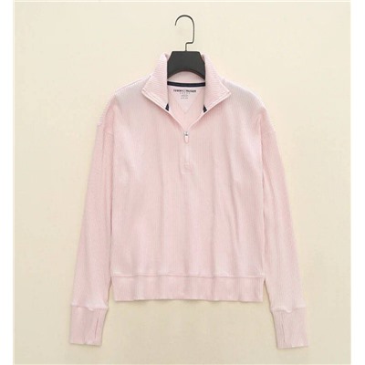 Женский пуловер с высоким горлом на молнии ТОММИ ХИЛФИГЕ*Р