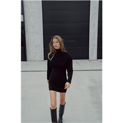 SOFT KNIT SHORT DRESS