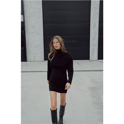 SOFT KNIT SHORT DRESS