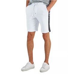 MICHAEL KORS Men's Logo Tape Fleece Shorts, Created for Macy's