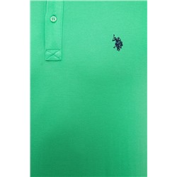 Erkek Elma Yeşili Basic Polo Yaka Tişört