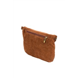 Bandolera de nobuk Marrón - Firenze Artegiani