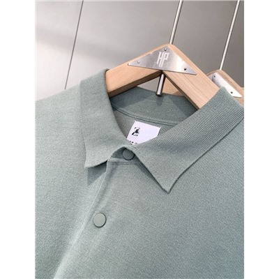 Мужской джемпер-поло с короткими рукавами ЗАР*А