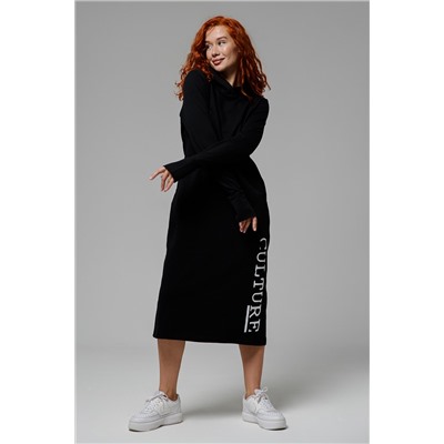 8520 Платье с капюшоном