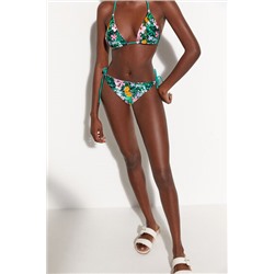 Braguita bikini floral reversible