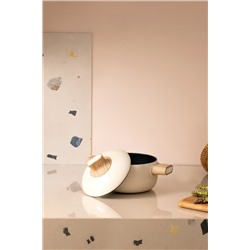 Manon Tencere - Beyaz - 18 cm