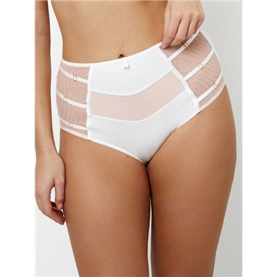 TEONA MILK/MOCCA Трусы высокие SUBTILLE