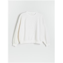 Sweatshirt aus Baumwolle