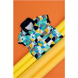 Erkek Çocuk Beyaz Polo Yaka Tişört