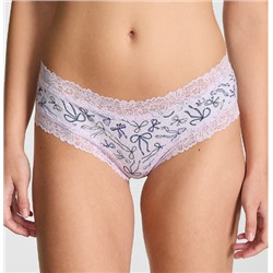 PINK Wink™ Lace-Trim Cheeky Panty
