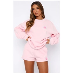 Keep Blooming Lounge Shorts Pink