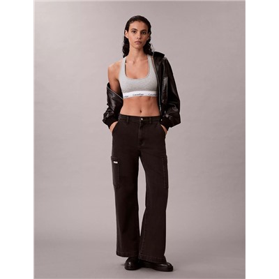 Wide Leg Cargo Jeans