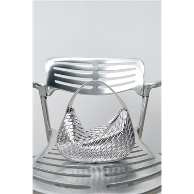 BOLSO DE MANO EFECTO TRENZADO