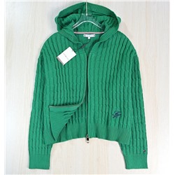 Повседневный вязаный кардиган с длинными рукавами ТОММИ ХИЛФИГЕ*Р