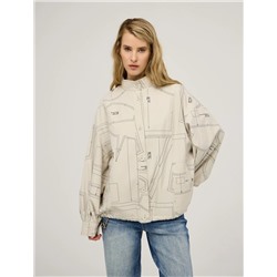 Молочная ветровка "Лекала"