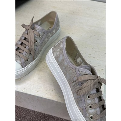 Кеды с ажурной сеткой на толстой подошве 3 цвета ДИО*Р