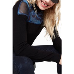 Jersey viscosa cuello perkins