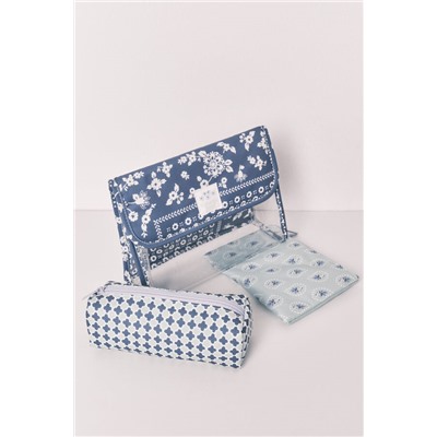 Pack 2 neceseres patchwork