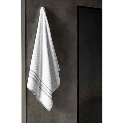 Alissa %100 Pamuk Banyo Havlusu - Beyaz