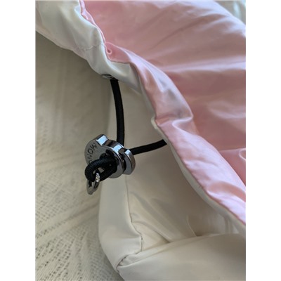 Женский пуховик с контрастным подкладом Moncle*r Paran*a