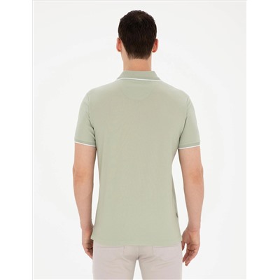 Yeşil Slim Fit Tişört