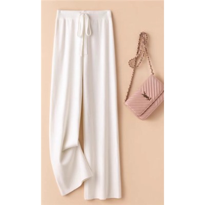 Теплые шерстяные штаны женские