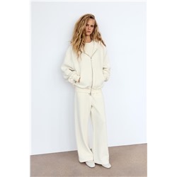 SUDADERA OVERSIZE CREMALLERA