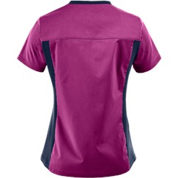 UA Butter-Soft STRETCH Scrubs Contemporary Fit Stretch Side Panels Top