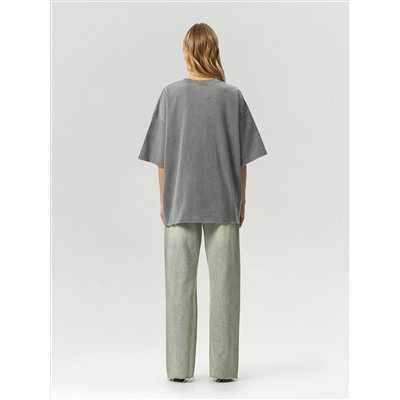 Футболка oversize с эффектом варки, B3065/nuvem