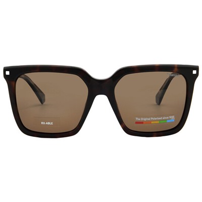 POLAROID Polarized Bronze Square Ladies Sunglasses PLD4115SX 0086/SP 54 Item No. PLD 4115/S/X 0086/SP 54