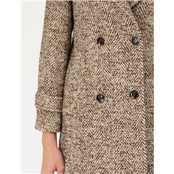 Kahverengi Kaşe Kaban