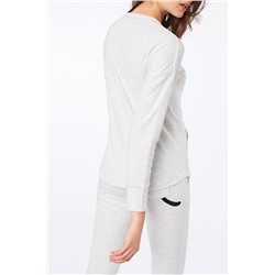 Camiseta Britney Gris claro