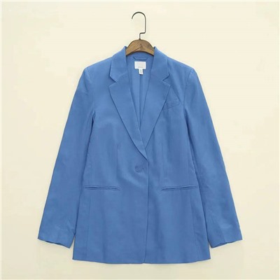 Женский пиджак из смесового льна Н*М