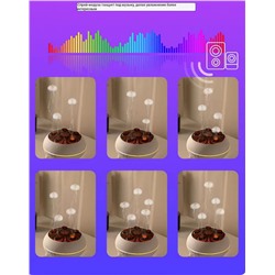 Креативный увлажнитель с ароматизацией воздуха и с паром в форме медузы