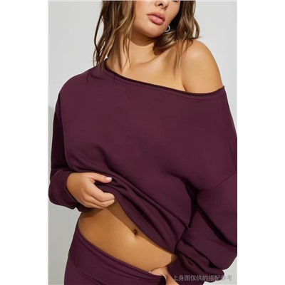 Женский свитшот / толстовка  с открытыми плечами 6 цветов ГАРА*Ж