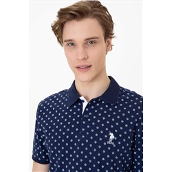 Erkek Lacivert Polo Yaka Tişört