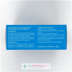 ArkoPharma Magnésium Vitamine B6 - Nervosité & Fatigue - 120 gélules