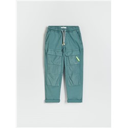 Hose aus Materialmix