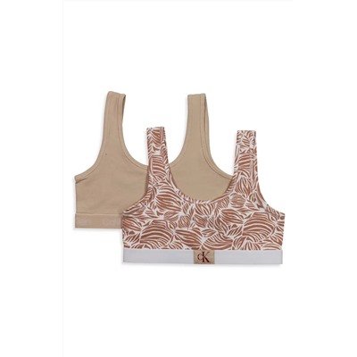 Monogram Bralettes - Pack of 2