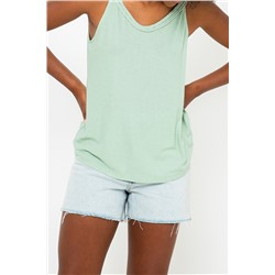 Camiseta de tirantes Verde pastel