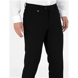 Siyah Ekstra Slim Fit Kumaş Pantolon