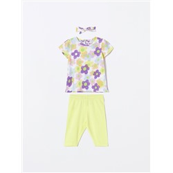 CONJUNTO 2 PIEZAS DE CAMISETA Y LEGGING ESTAMPADO