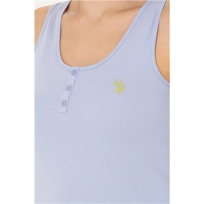 Kadın Mavi Basic Tişört