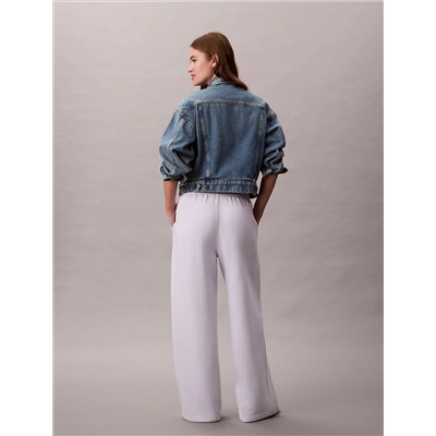 Monologo Fleece Wide Leg Sweatpants