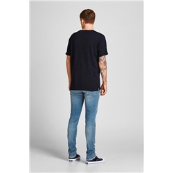 Vaquero slim fit de algodón orgánico Azul